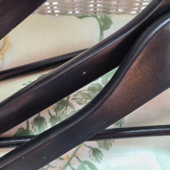 Set of Four Wooden Wood Blazer Jacket Shirts Pants Clothes Hangers - Picture 6 of 8